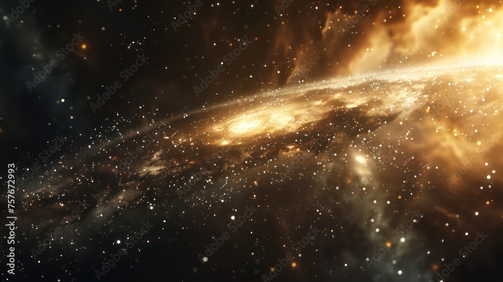 Milky Way universe background wallpaper