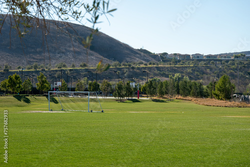 Soccer Field in Souther California photo