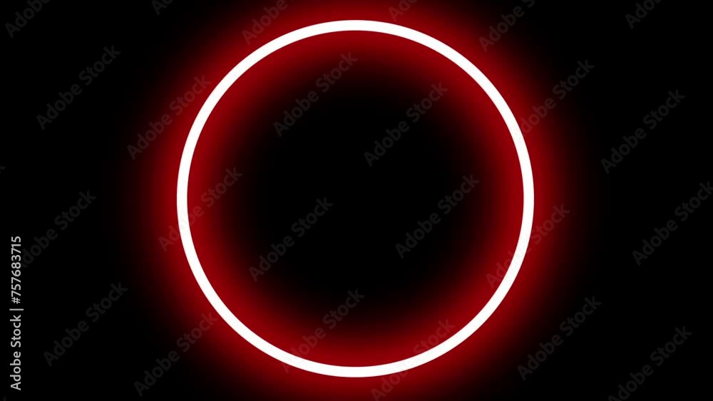Line frame_circle_neon (red) Line frame_circle_neon (red)