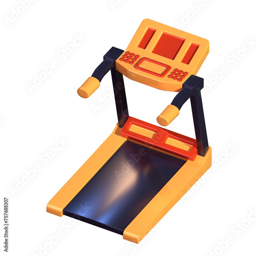 3d Treadmill icon