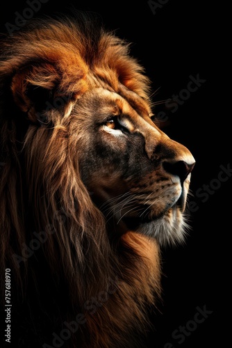 Amazing close-up photos of a lion. 