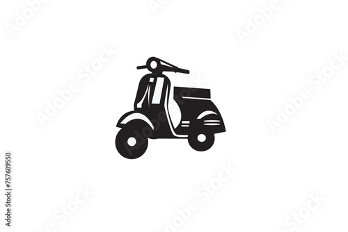 scooter vector backround colour transparant