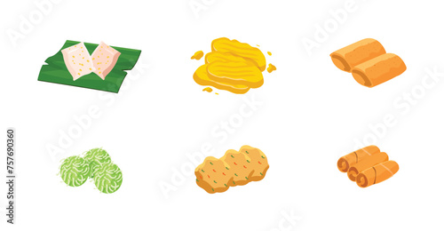 Mini Set Of Fried Food During Ramadan