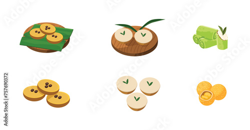Mini Set Of  Traditional Food During Ramadan