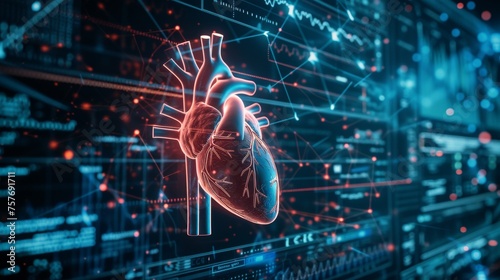 Cardiology research lab powered by quantum computing photo