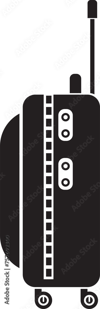 Obraz premium Luggage Glyph Icon