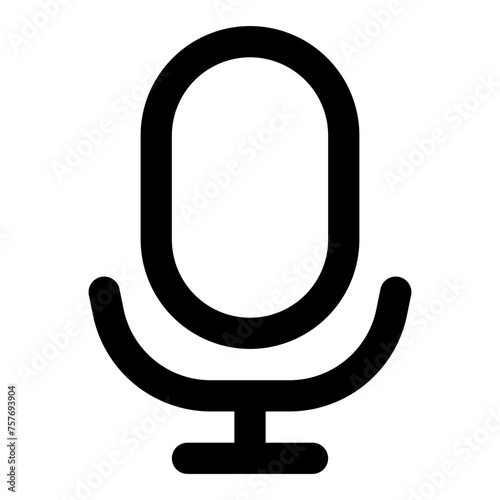 mic outline icon