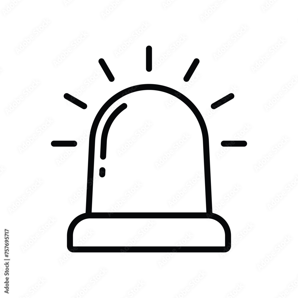 siren icon vector design template simple and clean siren icon vector design template simple and clean