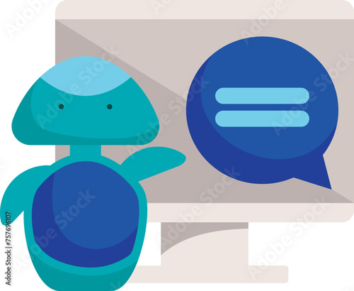 chatbot with computer