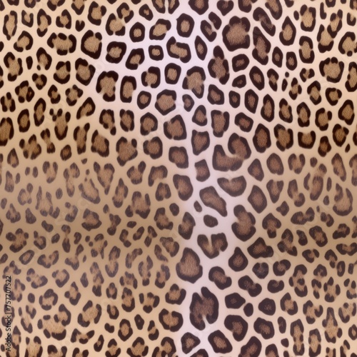 A detailed sepia-toned leopard print, perfect for a vintage or classic theme.