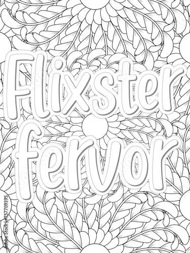 Anti-Valentines-Day Quotes Coloring pages. All these designs are unique Coloring pages for adults and kids Vector Illustration.
