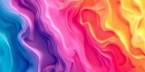 Multicolored background featuring various wavy lines in different colors creating a dynamic and lively visual effect