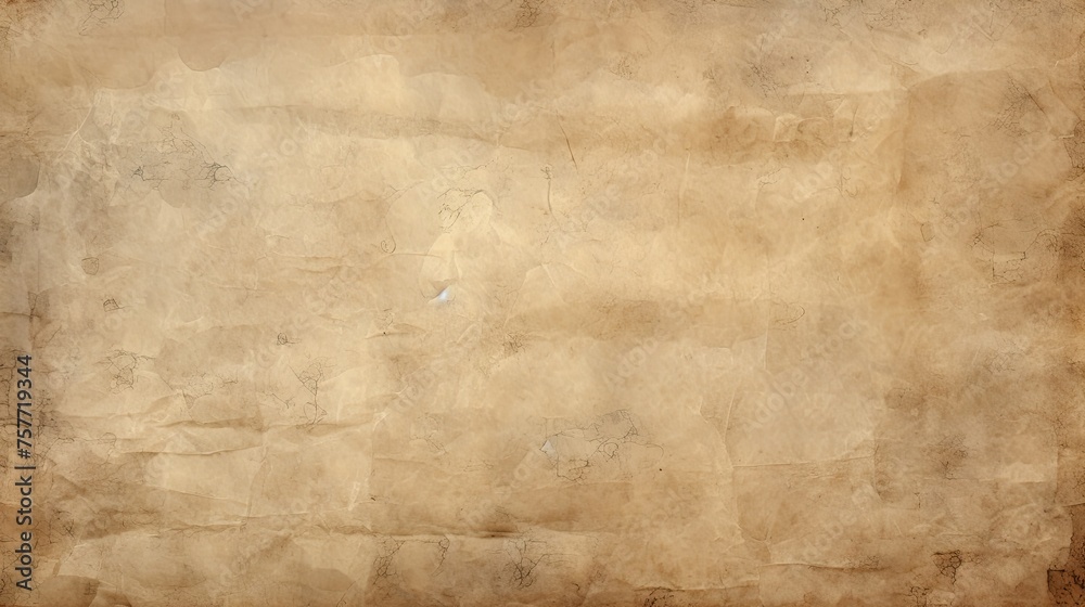 Old vintage parchment paper texture background