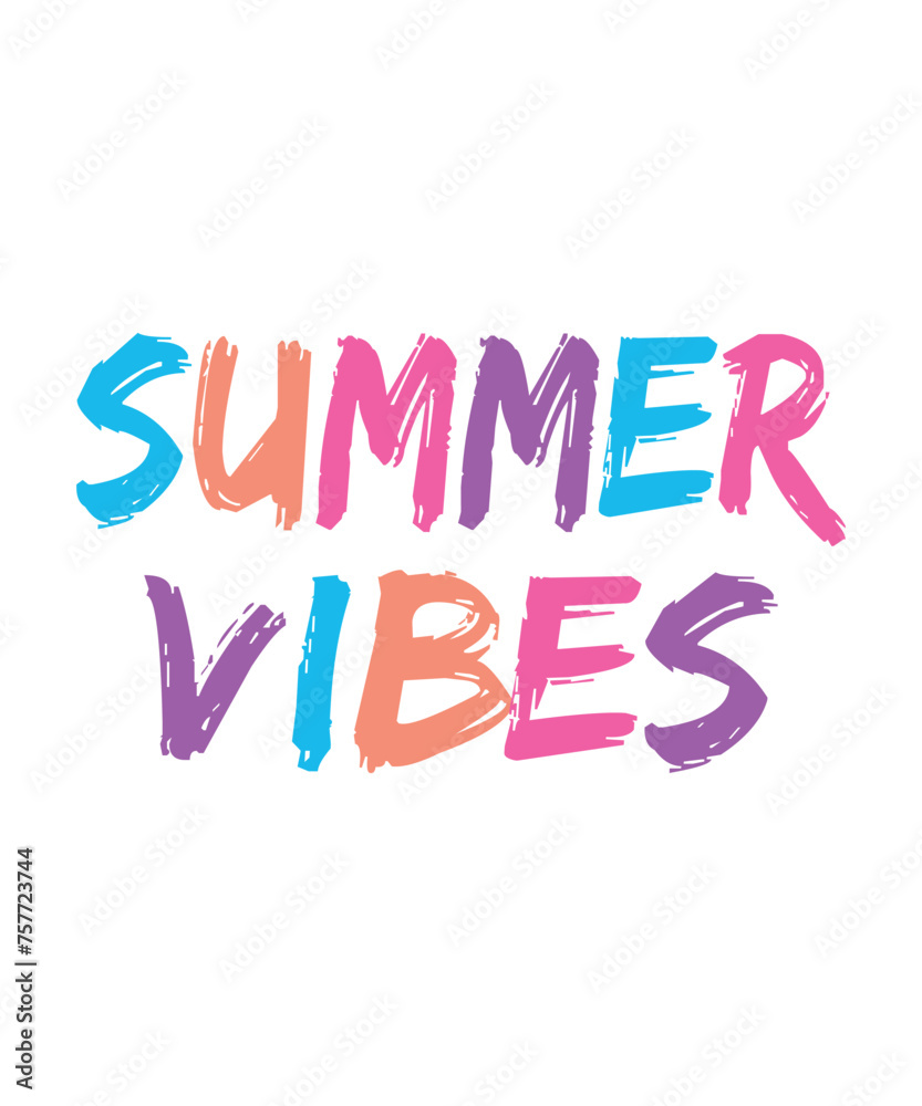 Summer vibes t shirt design Summer vibes t shirt design