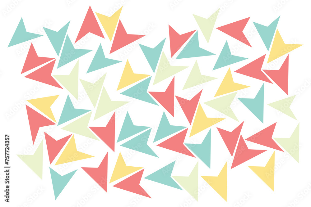 Colourful Abstract Geometric Background for your Graphic Resource