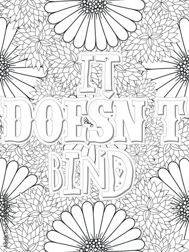 Anti-Valentines-Day Quotes Coloring pages. All these designs are unique Coloring pages for adults and kids Vector Illustration.