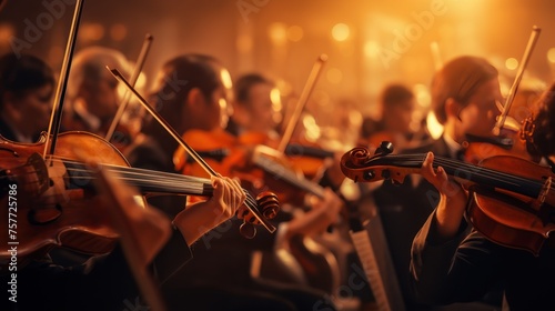 Orchestra: represents grandeur Suitable for presentations about large orchestra events. © venusvi