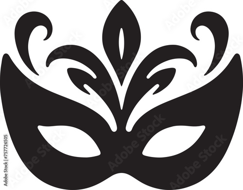 Elegant Masquerade Mask Icon