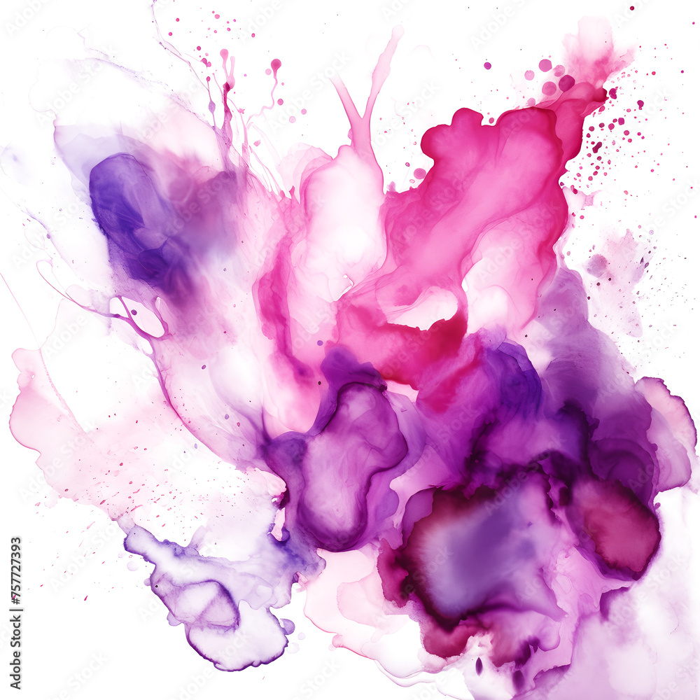 blush pink and lilac swashes, watercolor paint abstract border frame for design layout, isolated on white and transparent background blush pink and lilac swashes, watercolor paint abstract border frame for design layout, isolated on white and transparent background