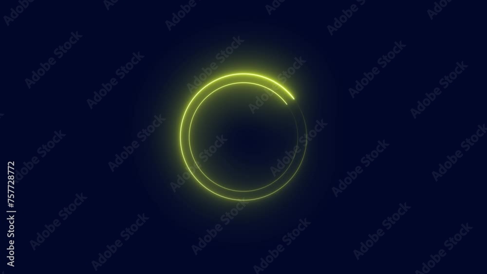 abstract circle saber light frame animation abstract circle saber light frame animation