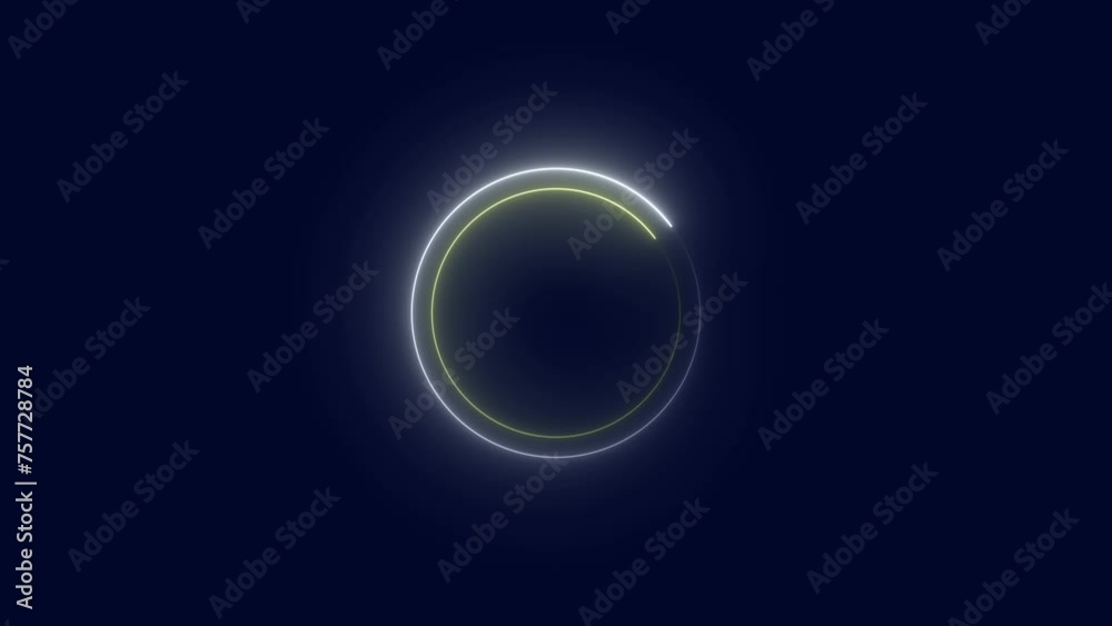 saber neon circle loop, circle loading bar saber neon circle loop, circle loading bar