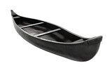 3D cartoon Black canoe