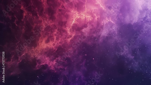 Vibrant stardust and ethereal clouds create a captivating abstract background for presentations and designs