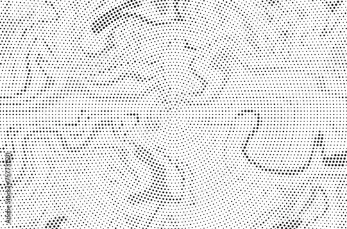 Abstract black and white psychedelic seamless marble pattern with hallucination swirls. Vector liquid monochrome acrylic texture. Flow art. Tie dye simple artistic effect.	