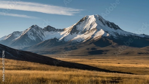 Mountain Nature Landscape Background Wallpaper