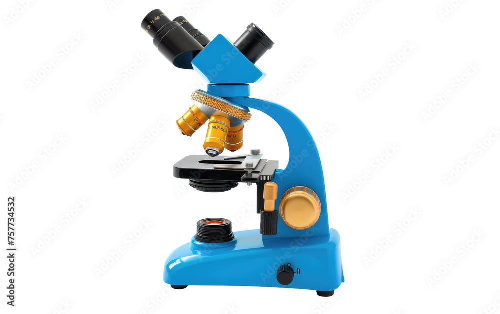 Microscope for Kids isolated on transparent Background Microscope for Kids isolated on transparent Background