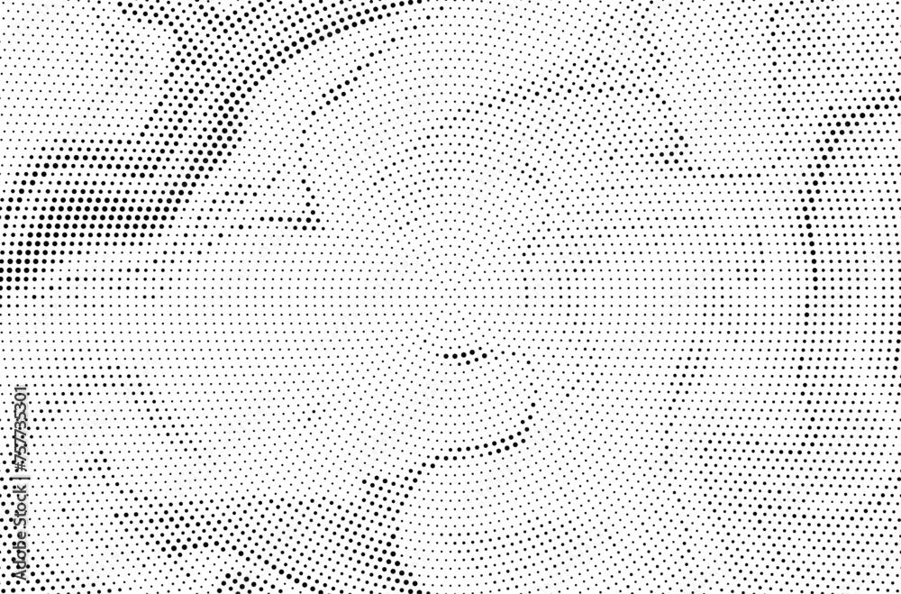 © cnh - Abstract black and white psychedelic seamless marble pattern with hallucination swirls. Vector liquid monochrome acrylic texture. Flow art. Tie dye simple artistic effect.