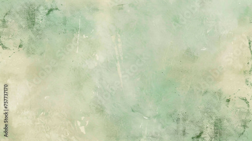 Textured Weathered Old Light Green Parchment Background