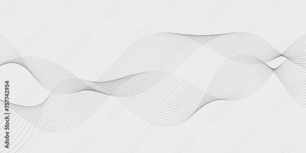 Abstract wave element for design. Digital frequency track equalizer. Stylized line art background. Vector illustration. Wave with lines created using blend tool. Curved wavy line, smooth stripe. Abstract wave element for design. Digital frequency track equalizer. Stylized line art background. Vector illustration. Wave with lines created using blend tool. Curved wavy line, smooth stripe.
