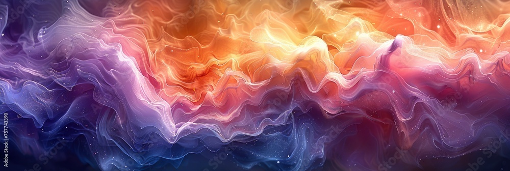 Abstract Gradient Fluid Colors Background, Background Banner HD