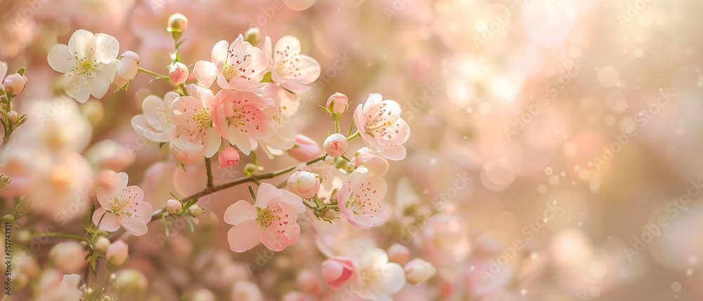 A close up of a bunch of pink flowers with a soft, pastel background