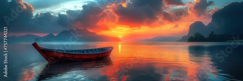 Beautiful Vanilla Sky Thailand, Background Banner HD