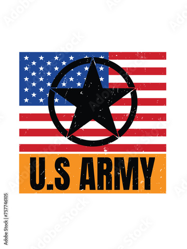 U.S army t-shirt design.