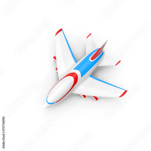 Toy Cartoon Airplane