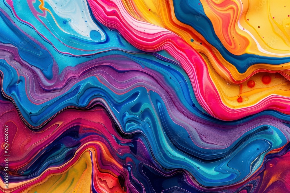 colorful abstract background - generative ai colorful abstract background - generative ai