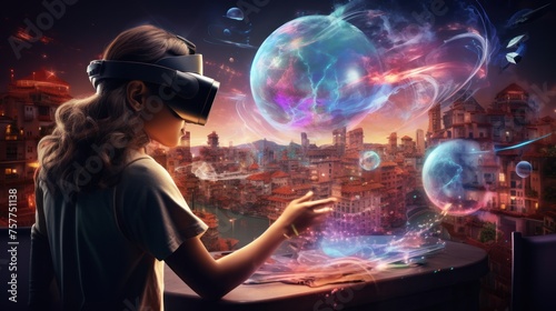 AR and VR technology use technology that combines the real and virtual worlds. Providing users with a lively experience that is connected to the real world.