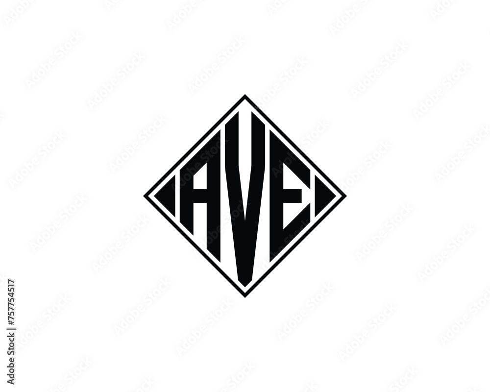 AVE logo design vector template AVE logo design vector template