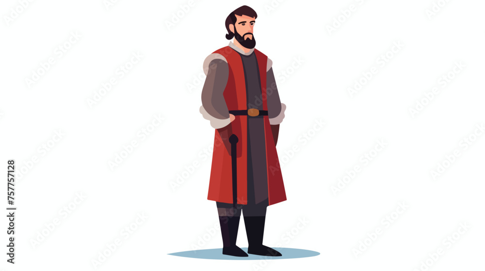 Illustration of a medieval historical character.