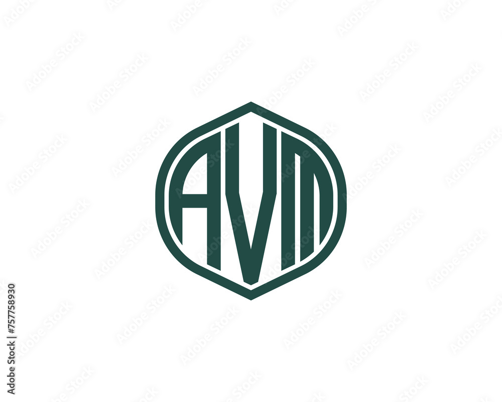 AVM logo design vector template AVM logo design vector template