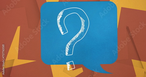 Image of question mark in comic speech bubble