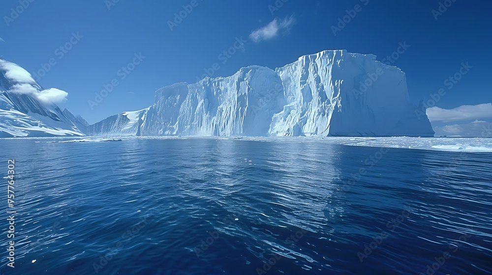 iceberg in the sea