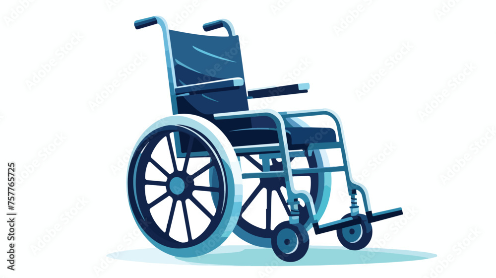 wheelchair disability handicap  flat vector 
