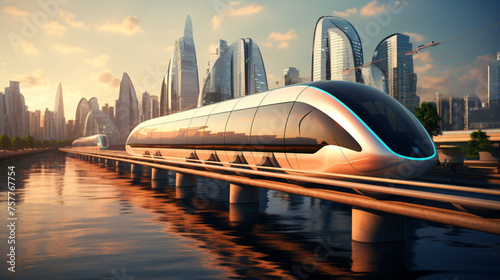 Futuristic transportation infrastructure 