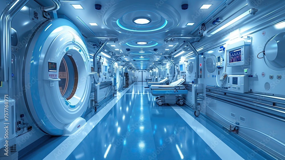 medical technology, hospital room and technology for disease prevention and treatment
