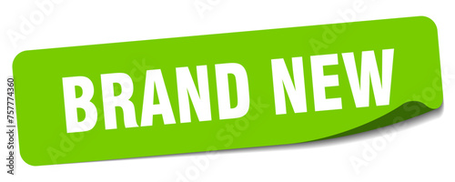 brand new sticker. brand new label