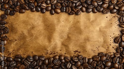 Coffee beans: Earthy aroma, morning elixir, brewing anticipation, essence of energy and productivity. © Дмитрий Симаков